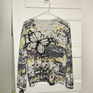 🦋 Y2K Butterfly Sweater 🦋